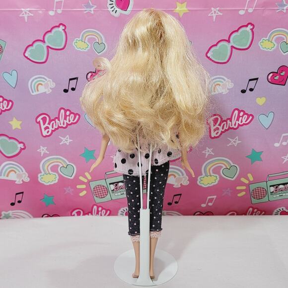 Barbie Fashion Fever #K8411 L3331 Pink Polka Dot Dress 2007 Y2K - Picture 5 of 6